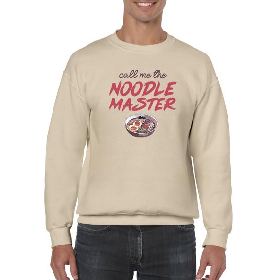 Noodle Master Bowl Art Sweatshirt Men -Smartprints Designs, Male 4X-Large