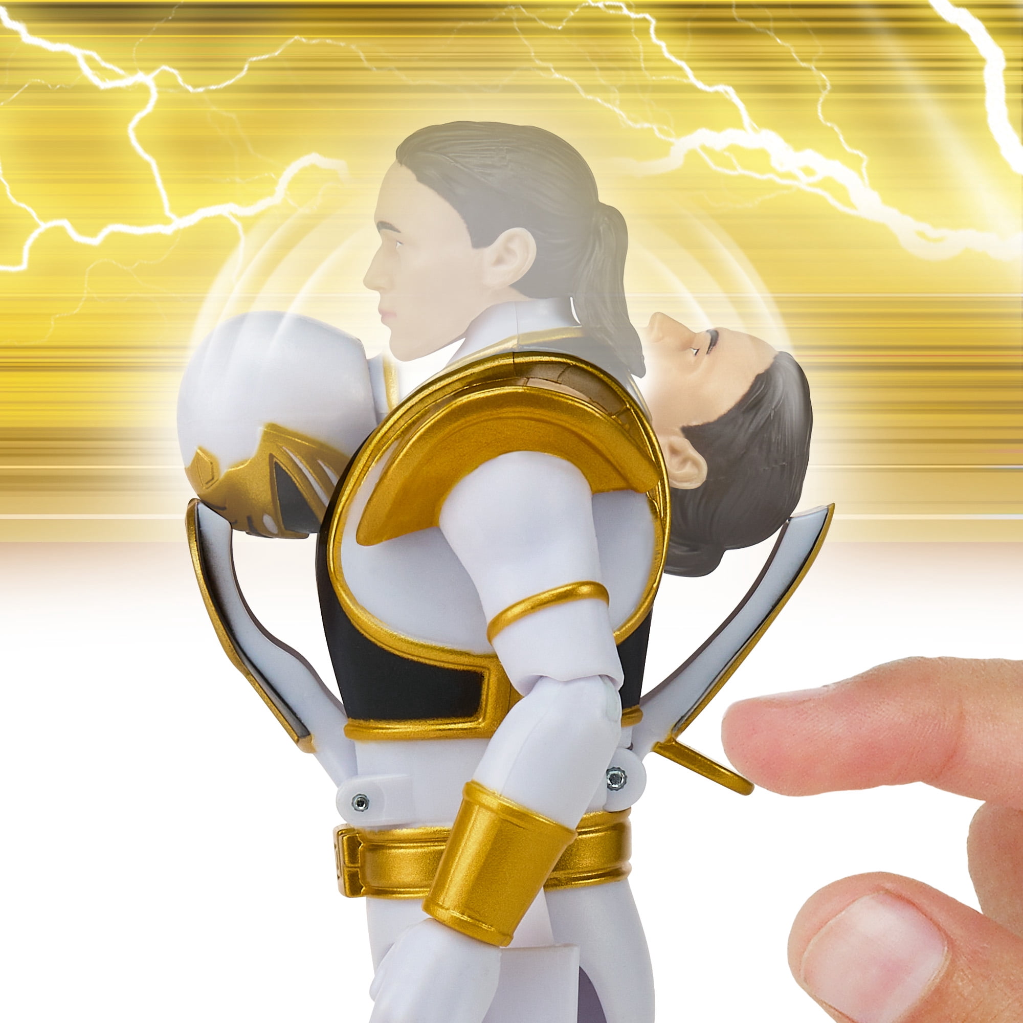 Mighty Morphin Power Rangers: Re-Ignition - Auto-Morphin White Ranger Action Figure by Playmates Toys