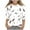 White-10, variant on Avrntaa Kids 3/4 Length Sleeve Sweatshirt Cute Feather Printed Lightweight Trendy Tops 3-12 Y