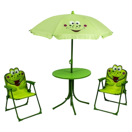 River Cottage Gardens Pb101 Kids Frog Patio Set 4 Piece Set