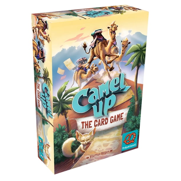 Camello hasta el juego de cartas | Juego de carreras lleno de acción | Juego de estrategia de apuestas | Divertido juego familiar para niños y adultos | Edades 8 | 2-6 jugadores | Tiempo de juego prom