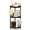 Black, variant on AGORKI Corner Shower Caddy: 3 Tier Corner Shelf Organizer, Floor Standing Shower Caddy for Bathroom, Rest Room, Black