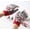 Gray, variant on Kids Teens Winter Gloves Warm Mittens Flip Half & Full Finger Christmas Convertible Mittens with Thumb Flap for Boys Girls