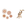 thumbnail image 1 of Adornos Decorativos De Pared Y Esculturas Tejidas En Ratán Para Salón De Té, Pasillo, Dormitorio, Porche, Sala De Estar, Estantería O Cafetería., 1 of 8