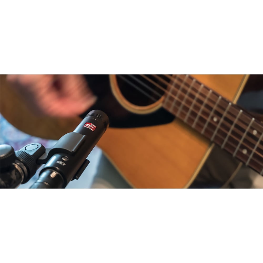 sE Electronics sE7 Small Diaphragm Cardioid Condenser Microphone with Clip
