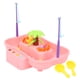 thumbnail image 1 of Juego de pesca eléctrico con anzuelo giratorio, juguetes educativos para niños con efecto de luz y música, color rosa, 1 of 15