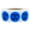 Blue 75%, variant on Blue 75%Off Circle Stickers | 0.75" Inch Round | 500 Pack