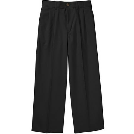 Husky Boys' Pleated Twill Pants