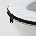 thumbnail image 6 of Ohmyroo Soft Washable Toilet Seat Cover Thick Warm Accessory With Handle For Home Bathroom Sanitary Comfort, 6 of 9