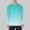 #Mint Green, variant on DPTALR Men's Casual Long Sleeved Pullover T-Shirt with Gradient Print,Round Collar,Navy,XXXXL
