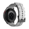 thumbnail image 2 of Patrón de fútbol Smartwatch Belt Silicona para Huawei Watch GT3 42mm (Blanco), 2 of 7