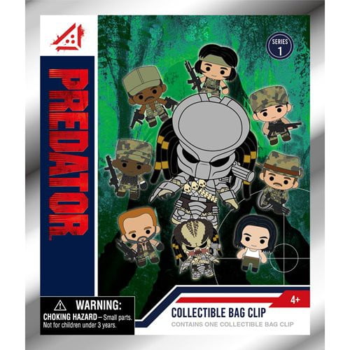 3D Figural Foam Bag Clip Predator Series 1 Mystery Pack (1 RANDOM Pack)