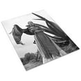 thumbnail image 3 of Print: Frida Kahlo (Senora Diego Rivera) Standing Next To An Agave Plant, 3 of 4