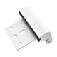 thumbnail image 1 of Inteprter Cerradura de refuerzo para puerta de aleación de aluminio, robusta y confiable para la seguridad del dormitorio. Cerradura de refuerzo Cerraduras de hardware blanco, 1 of 6