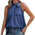 thumbnail image 2 of SMihono Hauts pour Femmes Débardeur pour Femmes Été Femme Dos Nu Col Rond Sans Manches T-Shirt à Imprimé Léopard Hauts Débardeurs pour Femmes Hauts d'Été pour Femmes, 2 of 9