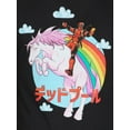 thumbnail image 2 of Deadpool Unicorn Men’s & Big Men's Graphic Tee Shirt, Sizes S-3XL, 2 of 5