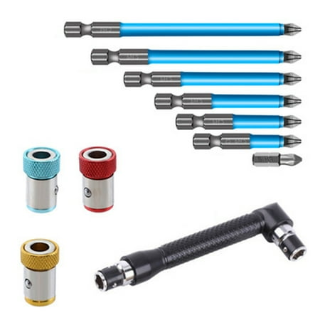 

Magnetic Anti-Slip Drill Bit Magnetic PH2 Phillips Bits Set Hand Tools Screwdriver Drill Bit 25mm-150mm TOPOINT