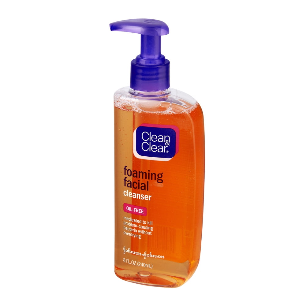 Clean & Clear Oil-Free Foaming Facial Cleanser