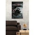 thumbnail image 2 of NFL Atlanta Falcons - Helmet 16 Wall Poster, 22.375" x 34", 2 of 2