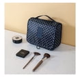 thumbnail image 2 of Hanging Toiletry Bag / Travel Bag - Blue Polka Dot, 2 of 4