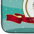 thumbnail image 4 of Pomeranian Merry Christmas Dish Drying Mat, 4 of 7