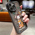 thumbnail image 3 of Transparent Cute Love Heart New Year Gift Silicone Phone Case For iPhone 15 Pro Max 14 Pro 13 12 14 Pro Max 11 Soft Back Cover, 3 of 5