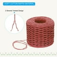 thumbnail image 3 of Uxcell Twisted Raffia Paper Rope 600 Feet, Raffia Ribbon Twine String, Red 1 Pcs, 3 of 7
