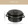 thumbnail image 3 of 1 Set Household Roasting Pan Convenient Cooking Pot Multi-function Roasting Pot Cooking Accessory, 3 of 8