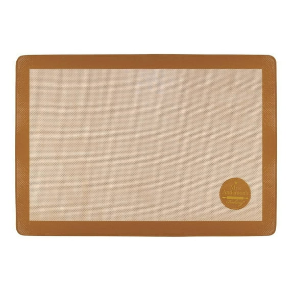 Mrs. Anderson's Baking Non-Stick Silicone Full-Size Pastry Rolling and Baking Mat, 16.5-Inch x 24.5-Inch