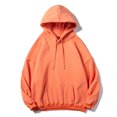 thumbnail image 2 of Ketyyh-chn99 Sweatshirt for Men 2023 Loose T-Shirts Tops Tie Long Sleeve Loose Sweatshirts Orange,4XL, 2 of 5