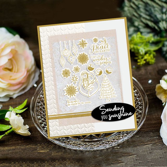 Cuadros Decorativos Troqueles de corte, sello, tarjeta de invitación de boda de Navidad, decoración, plantillas para perforar con cuchillas, regalo Ndcxsfigh Nuevos Originales