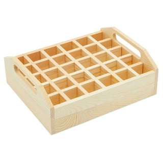 Wholse Sales Essential Oil Box Wooden Storage Container Holds