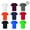 Mixed 9 Colors, variant on Gildan- Heavy Cotton Pocket T-Shirt for Men | 5.3 oz, Rib Collar, Men’s Short Sleeve T-Shirt, Assorted Tee | Mixed Color Bulk- 9 Pack Tees, Size- Small