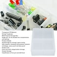 thumbnail image 4 of Contenedor De Caja Organizadora De Plástico, Contenedor De Caja De Plástico, Práctico Y Portátil, Resistente Para Suministros De Oficina, 4 of 7