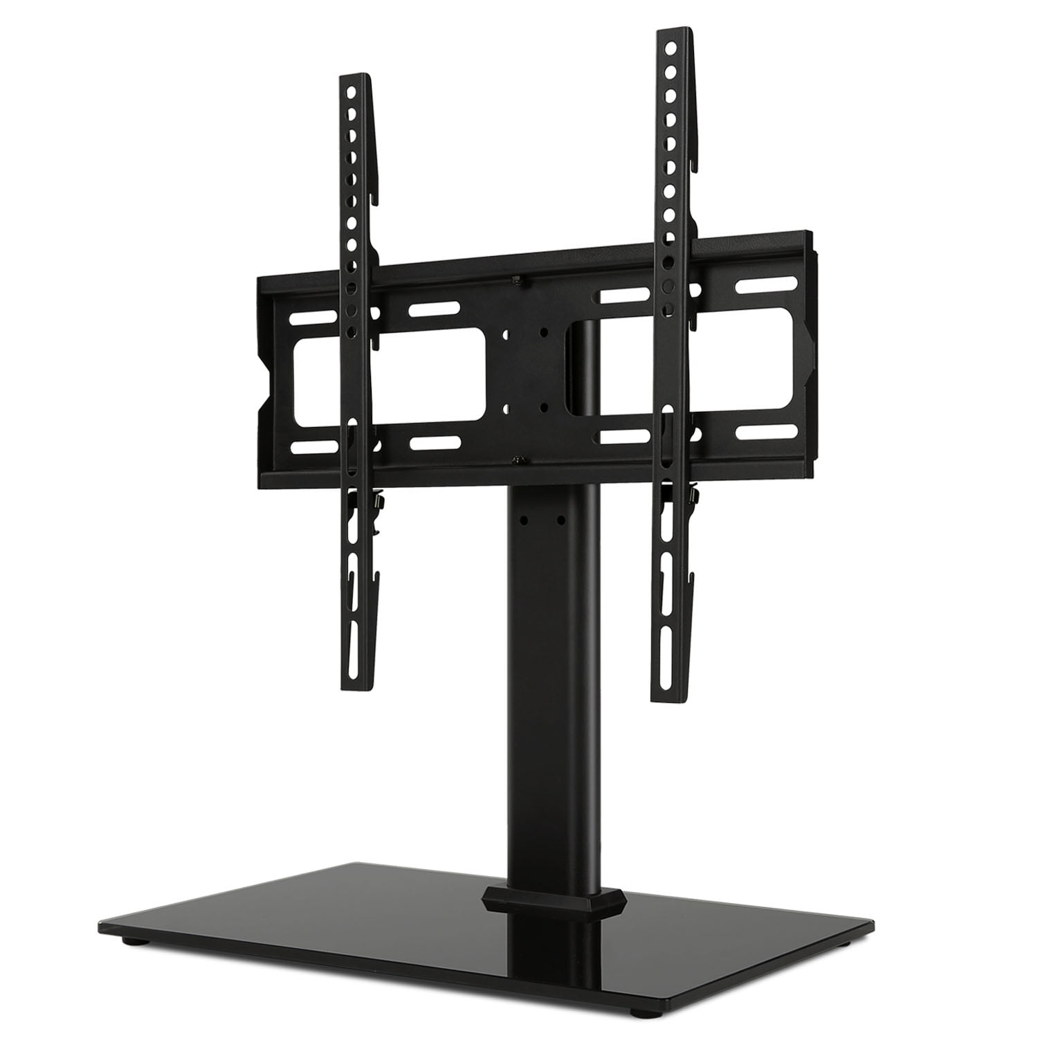 Details about   Table Top Flat Panel TV Stand Universal fit for TVs up to 42" 66 lbs Black 