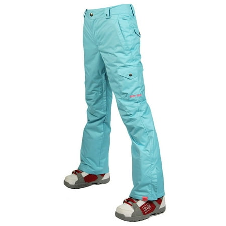 APTRO Women's High-Tech Insulated Snow Pants Windproof Waterproof Breathable Ski Pants Sky Blue
