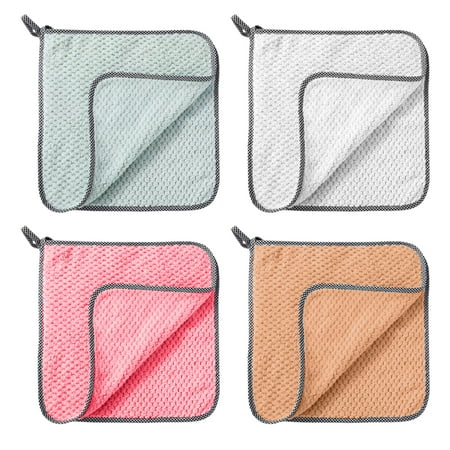 

8pcs Cleaning Cloth Microfiber Rag Multipurpose Kitchen Towel Super Absorbent