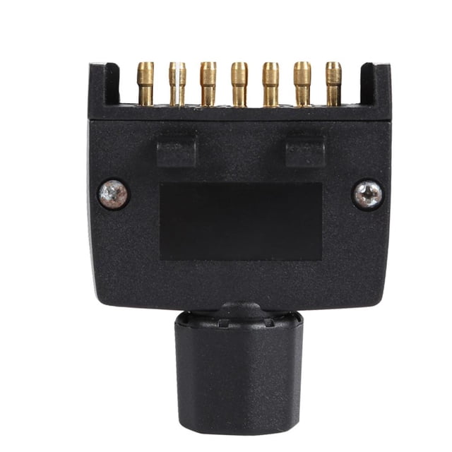WDOplteas Adaptador Conector Clavija para Remolque Plano AU 7 Pines para Remolque RV