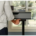 thumbnail image 4 of Realspace® Smart Electric 48"W Height-Adjustable Standing Desk, Black/Gray, 4 of 8