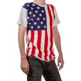 thumbnail image 3 of Chemise Drapeau Américain pour Hommes, 3 of 3