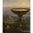 thumbnail image 3 of Thomas Cole 20x23 Black Modern Framed Museum Art Print Titled - The Titan's Goblet (1833), 3 of 5