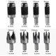 thumbnail image 2 of Juego de 26 brocas avellanadas, incluidas 8 brocas para herramientas de corte de madera, 7 brocas de tres puntas, 6, 2 of 4