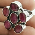 thumbnail image 2 of Natural Ruby Multi Gemstone Unique Ring For Women, Statement Ring, Stackable Ring, Amazing Ring, Gothic Ring, Expensive Ring, Pinky Ring, Antique Ring, July Birthstone (ruby, Size 7), 2 of 5