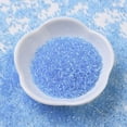 thumbnail image 2 of MIYUKI Delica Beads Cylinder Japanese Seed Beads 11/0 (DB0176) Transparent Aqua AB 1.3x1.6mm Hole: 0.8mm about 2000pcs/10g, 2 of 5
