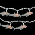 thumbnail image 4 of 10-Count Gray and White Shark Patio Light Set 5.75ft White Wire, 4 of 7