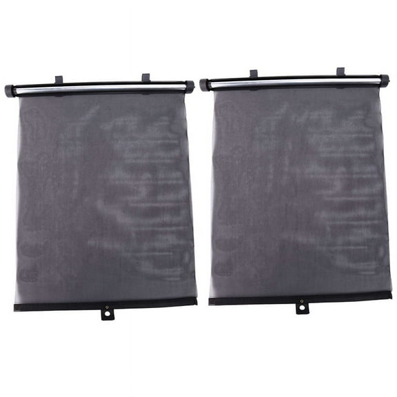 Car Side Window Sun Shade [4 Pack] Universal Car Window Roller Shade, Retractable Car Sunshade for Side Window