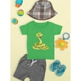 thumbnail image 3 of Smiling Snake T-Shirt Infant -Image by Shutterstock,  12 Months, 3 of 4
