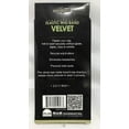 thumbnail image 2 of Qfitt Elastic Velvet Wig Band Black 2x11 inch, 2 of 2