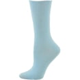 thumbnail image 5 of Sierra Socks Women's Bamboo Crew Socks, Colorful Roll Top Crew Socks, Soft & Comfortable Socks For Women, 3 Pair Pack, 5 of 6