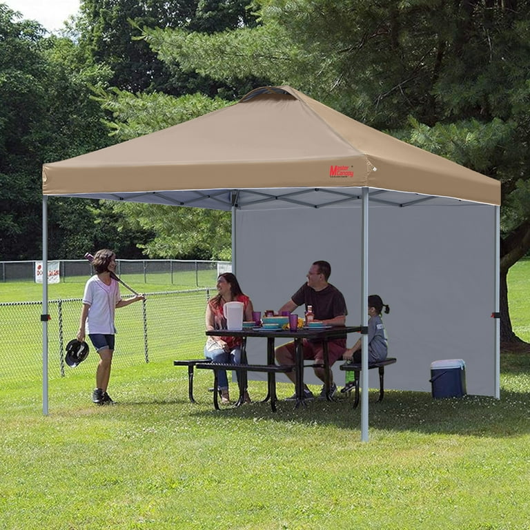 MASTERCANOPY 10'x10' Pop Up Canopy Tent, Easy Setup Outdoor Shade